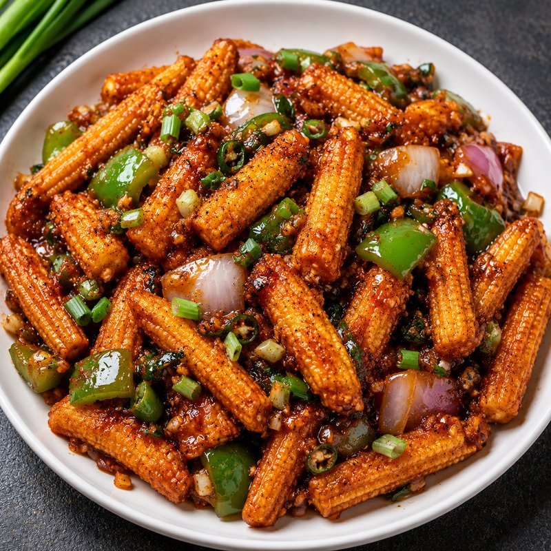 Baby Corn Chilly