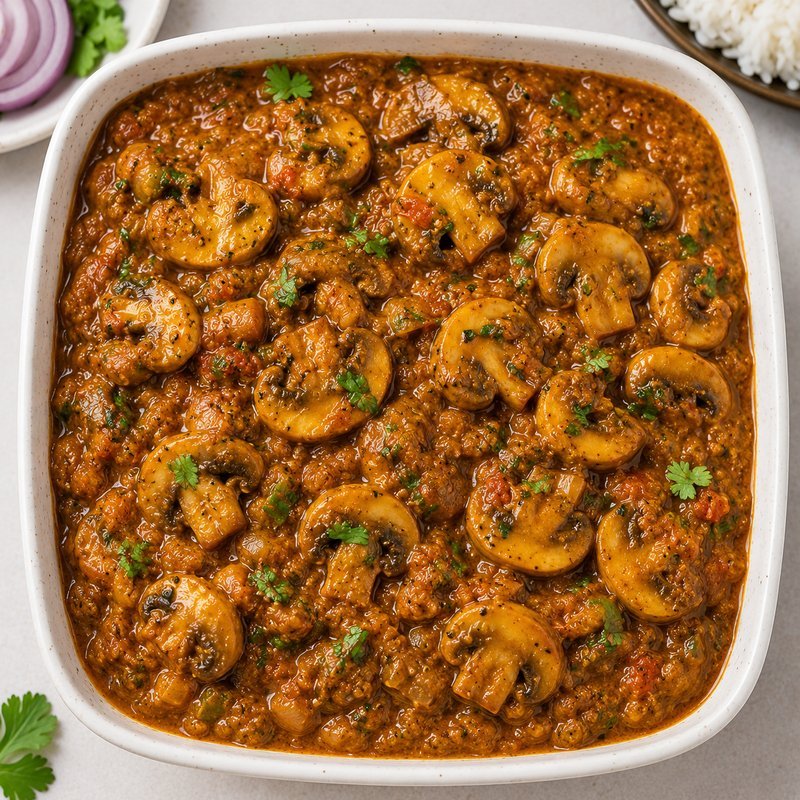 Mushroom Masala