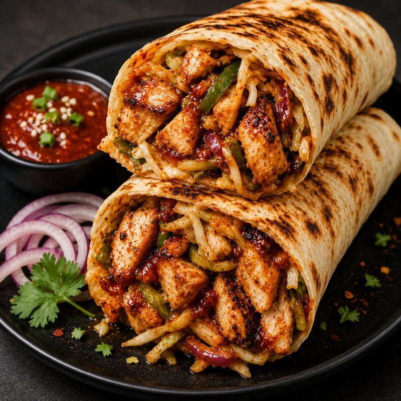 Schezwan Shawarma Role