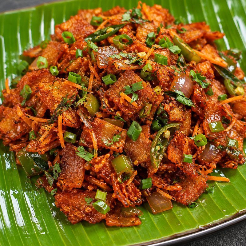 Veg Parotta Chilli