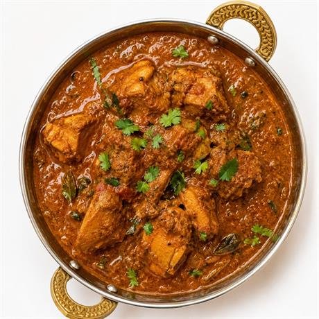 Andra Chicken Gravy at Nanjai Virunthu