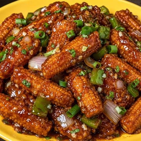 Baby Corn Manchurian