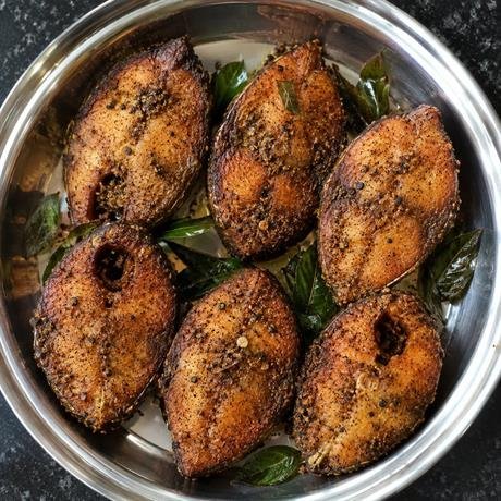 Fish Pepper Fry (6 Pcs)