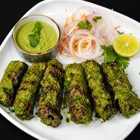 Hariyali Kabab (8 Pcs)