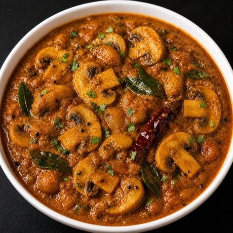Mushroom Chettinad Gravy
