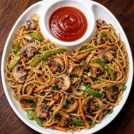 Mushroom Noodles
