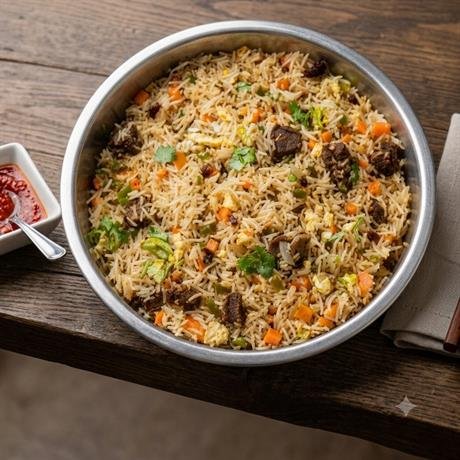 Mutton Fried Rice