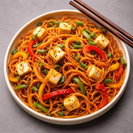 Panneer Schezwan Noodles