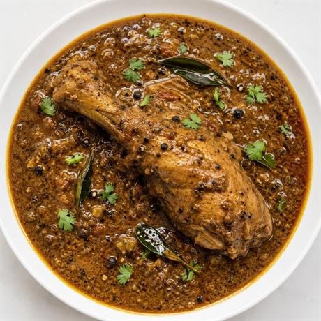 Pepper Chicken Gravy at Nanjai Virunthu