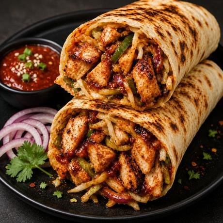 Schezwan Shawarma Role