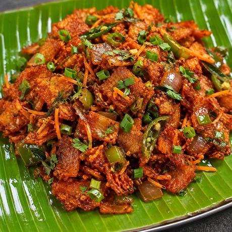 Veg Parotta Chilli