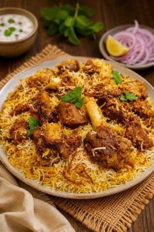 Hyderabad Mutton Biriyani