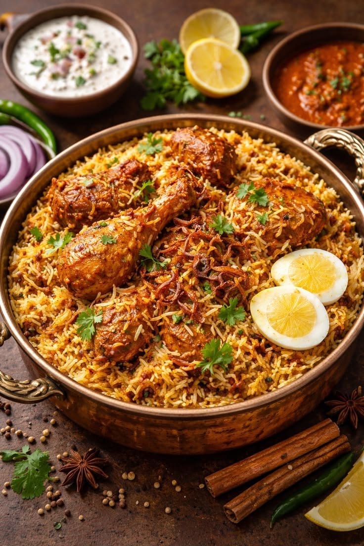 Hyderabad Chicken Biriyani